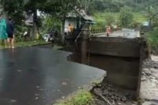 Karangasem Bridge wash out